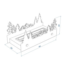 Биокамин Firelight BFP-T400MT Magic