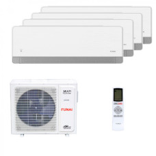 Мультисплит система на 5 комнат Funai RAM-I-KMS25HP.W01/S x 5 / RAM-I-5OK120HP.01/U