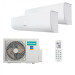 Мультисплит система на 2 комнаты Hisense AMS-07UW4RMRKB00 + AMS-12UW4RMRKB00 / AMW2-18U4RXC