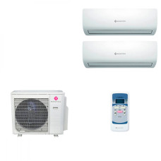Мультисплит система на 2 комнаты Dantex RK-M07C2N x 2 / RK-2M18HM2E-W