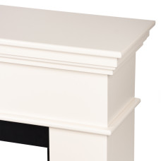 Каминокомплект: Очаг Electrolux EFP/P-3620LS, портал California 42/40/36, молочный