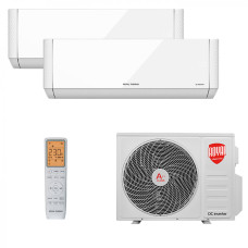 Мультисплит система на 2 комнаты Royal Thermo RTFMI/in-09HN8/white x 2 / RTFMO/out-18HN8