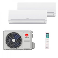 Мультисплит система на 2 комнаты Cherbrooke CSI-M09HRN1 x 2 / COI-2M18HN1