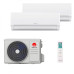 Мультисплит система на 2 комнаты Cherbrooke CSI-M09HRN1 x 2 / COI-2M18HN1