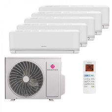 Мультисплит система на 5 комнат Dantex RK-MW07HG x 5 / RK-5M42HGE-W