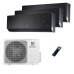 Мультисплит система на 3 комнаты Electrolux EACS/I-09 HEN FMI/N8_ERP/in x 2 + EACS/I-12 HEN FMI/N8_ERP/in / EACO/I-24 FMI-3/N8_ERP
