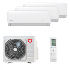 Мультисплит система на 3 комнаты Kentatsu KMGA26HZRN1 x 2 + KMGA35HZRN1 / K3MRB80HZRN1