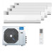 Мультисплит система на 4 комнаты Midea MMCA1BU-09HRFN8 x 4 / M4OB-36HFN8-Q1