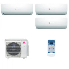 Мультисплит система на 3 комнаты Dantex RK-M09C2N x 3 / RK-4M27HM2E-W