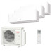 Мультисплит система на 3 комнаты Fujitsu ASYG07KMCC x 3 / AOYG18KBTA3 Мультисплит система на 3 комнаты Fujitsu ASYG07KMCC x 3 / AOYG18KBTA3