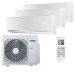 Мультисплит система на 3 комнаты General Climate GC-ME09HRi x 3 / GU-M3E24H1