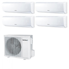 Мультисплит система на 4 комнаты NeoClima NS-07W / NS-09W / NS-12W / NS-18W / NUM-36Q4