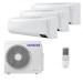 Мультисплит система на 3 комнаты Samsung AJ020TNAPKH/EA x 3 / AJ068TXJ3KH/EA