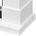 Каминокомплект: Очаг Royal Thermo Aurora RTFP/P-AR40LS, портал California 42/40/36, белый