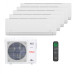Мультисплит система на 5 комнат Funai RAM-I-SG25HP.W02/S x 2 + RAM-I-SG30HP.W02/S x 3 / RAM-I-5OK120HP.01/U