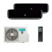 Мультисплит система на 2 комнаты Hisense AMS-09UW4RVETG00(B) x 2 / AMW2-18U4RXC