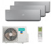 Мультисплит система на 3 комнаты Hisense AS-10UW4RXVQH00AG(B) x 3 / AMW3-18U4RJA
