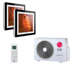 Мультисплит система на 2 комнаты LG MA09R x 2 / MU2M17