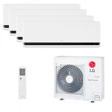 Мультисплит система на 4 комнаты LG H09S1D.NS1R x 4 / MU4R27.U42