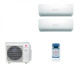 Мультисплит система на 2 комнаты Dantex RK-M07C3N x 2 / RK-2M18HM3E-W