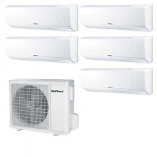 Мультисплит система на 5 комнат NeoClima NS-09W х2 / NS-12W х3 / NUM-42Q5