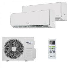 Мультисплит система на 2 комнаты Shuft SFMS/I-09 HB FMI/N8/In/white x 2 / SFMO/I-18 FMI-2/N8/Out