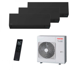Мультисплит система на 3 комнаты Toshiba RAS-B10G3KVSGB-E x 3 / RAS-3M26G3AVG-E