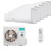 Мультисплит система на 5 комнат Hisense AMS-07UW4RMRKB00 x 5 / AMW5-42U4RTA