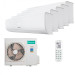 Мультисплит система на 5 комнат Hisense AMS-07UW4RMRKB00 x 5 / AMW5-42U4RTA
