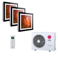 Мультисплит система на 3 комнаты LG MA09R x 3 / MU3M21