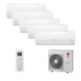 Мультисплит система на 5 комнат LG DM07RP x 5 / MU5M30