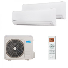 Мультисплит система на 2 комнаты MDV MDSAF-09HRDN8 x 2 / MD2O-18HFN8