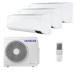 Мультисплит система на 3 комнаты Samsung AJ020TNTDKH/EA x 3 / AJ068TXJ3KH/EA