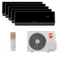 Мультисплит система на 5 комнат Royal Thermo RTFMI/in-09HN8/black x 5 / RTFMO/out-42HN8
