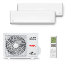 Мультисплит система на 2 комнаты Funai RAMI-SM25HP.D04/S x 2 / RAMI-2OR50HP.D06/U