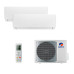 Мультисплит система на 2 комнаты Gree GWH09AGAXA-K6DNA4C/I x 2 / GWHD(14)NK6OO (LC)(LH)