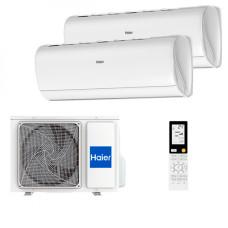 Мультисплит система на 2 комнаты Haier AS25S2SJ2FA-W x 2 / 2U40S2SM1FA