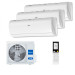 Мультисплит система на 3 комнаты Haier AS25S2SJ2FA-W x 3 / 3U70S2SR5FA