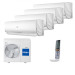 Мультисплит система на 4 комнаты Haier AS09NS6ERA-W x 2 / AS12NS6ERA-W / AS18NS6ERA-W / 4U30HS1ERA