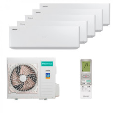 Мультисплит система на 5 комнат Hisense AS-10UW4RXVQH00AG x 5 / AMW5-42U4RTA