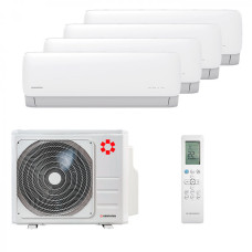Мультисплит система на 4 комнаты Kentatsu KMGA26HZRN1 x 3 + KMGA35HZRN1 / K4MRA100HZRN1