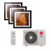 Мультисплит система на 3 комнаты LG MA09R.NF1 x 3 / MU3R19.U21