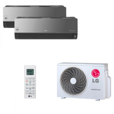 Мультисплит система на 2 комнаты LG AM07BP x 2 / MU2M15