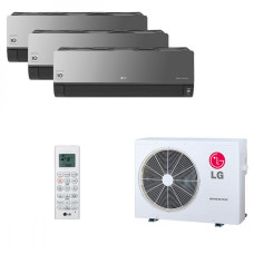 Мультисплит система на 3 комнаты LG AM07BP x 3 / MU3M19