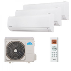 Мультисплит система на 3 комнаты MDV MDSAF-07HRDN8 x 2 + MDSAF-12HRDN8 / MD3O-27HFN8
