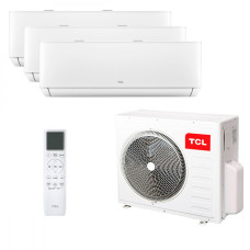 Мультисплит система на 3 комнаты TCL TACM-13HRID/TP x 3 / TACM3O-27HID