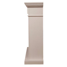 Каминокомплект: Очаг Electrolux EFP/P-3020LS N, портал Bianco 30 шпон белёный дуб