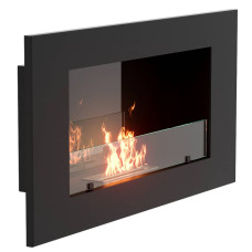 Каминокомплект:Биокамин Firelight BFP/W-90+Набор керамических камней М, белые