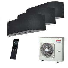 Мультисплит система на 3 комнаты Toshiba RAS-B10N4KVRG-E x 2 + RAS-B13N4KVRG-E / RAS-3M26G3AVG-E