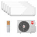 Мультисплит система на 5 комнат Royal Thermo RTFMI/in-09HN8/white x 5 / RTFMO/out-42HN8